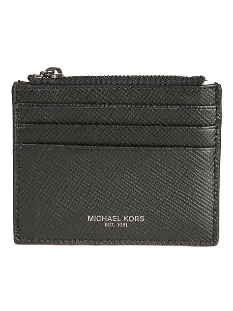 michael kors black card holder